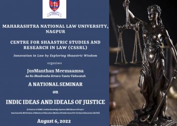 INDIC IDEAS AND IDEALS OF JUSTICE - NATIONAL SEMINAR